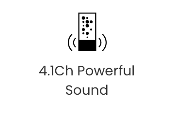 The Sero - 4.1Ch Powerful Sound