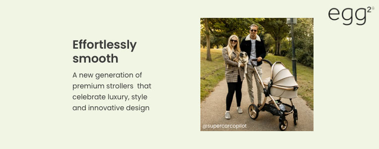 Effortlessly smooth: A new generation of premium strollers that celebrate luxury, style and innovative design